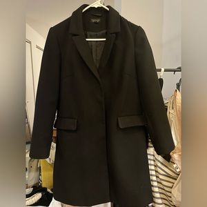 Topshop Coat in Black